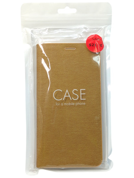 Etui Forcell Luna Gold Samsung Galaxy S21 FE Magnetyczne Eleganckie
