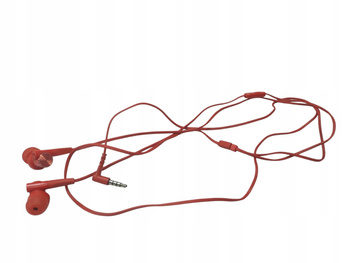 Słuchawki przewodowe douszne Sony MDR-XB55AP czerwone