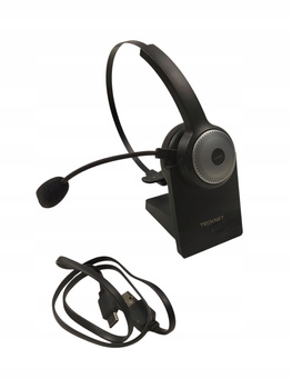 Zestaw słuchawkowy bezprzewodowy z mikrofonem Tecknet TK-HS003