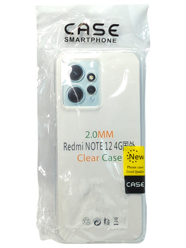 Etui Plecki do Xiaomi Redmi Note 12 4G bezbarwne