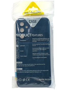 Etui Plecki do Samsung Galaxy A34 4G/5G ciemnoniebieskie