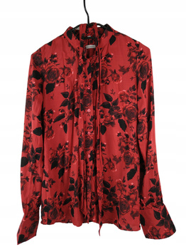 Bluzka damska WÓLCZANKA Rozmiar 34 CZERWONA