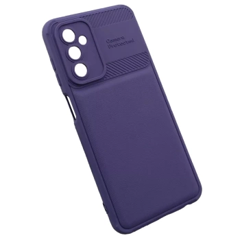 Etui z osłoną aparatu Plecki do Samsung Galaxy A13 5G fioletowe