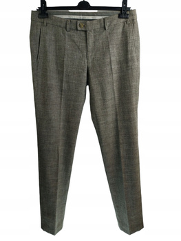 Męskie Spodnie Garniturowe HILTL, Rozmiar 50