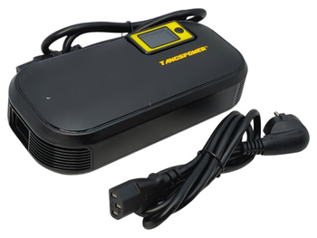 Ładowarka 54.6V 12A do aku Li-ion/LiPo 48V GX16 3-pin regulowana smart