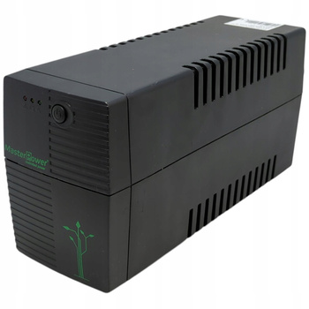 Zasilacz awaryjny UPS 2 gniazda UPS MasterPower UPS650VA