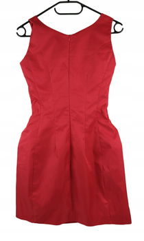 Sukienka AASAR Rozmiar 36 Czerwona