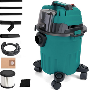 Odkurzacz akumulatorowy 18V na mokro i sucho Ohyes ZX0983 12 litrów