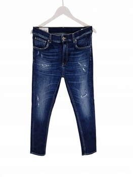 Dondup Spodnie Damskie Jeansowe Granatowe 27