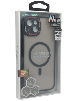 Oryginalne etui Plecki do Iphone 15 Plus LiavecDESIGN MagSafe bezbarwny
