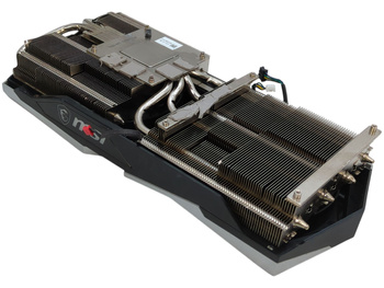 Chłodzenie karty graficznej AMD MSI RX 6700 XT Gaming X