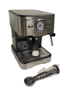 Ekspres Kolbowy Do Kawy Gevi CM5403L-GS Spieniacz Do Mleka