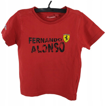 T-SHIRT dziecięcy FERRARI Rozmiar 92 CZERWONY
