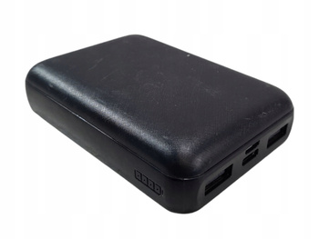 POWERBANK K15 8000 mAh CZARNY 5V 2A 3,7V USBC, MICROUSB
