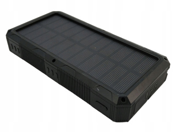 Powerbank Solarny HX160S8 30800mAh czarny