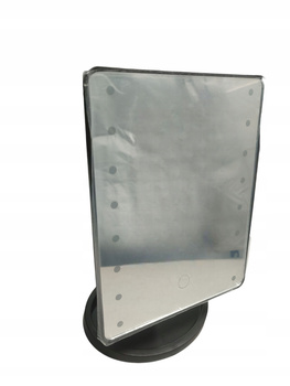 Podświetlane Lusterko Kosmetyczne Do Makijażu Led Białe