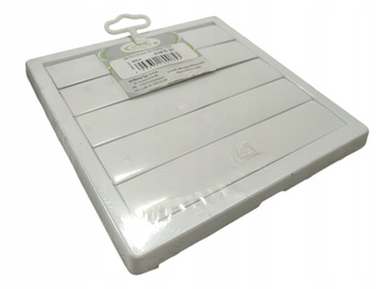 Kratka wentylacyjna biała z żaluzją airRoxy regulowana 80-150 FI 170x170