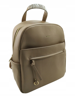 Duży plecak damski ze skóry ekologicznej - Rovicky