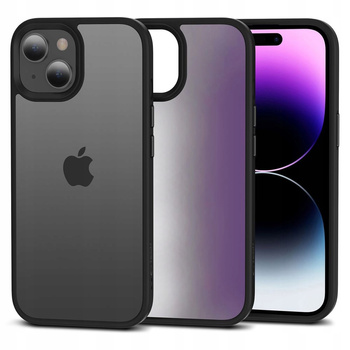 Etui Plecki do Apple Iphone 15 Plus Tech Protect czarne + 2x szkło na ekran