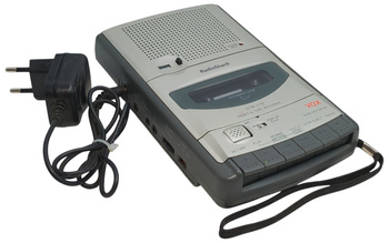 RadioShack CTR-119 kasetowy dyktafon nagrywarka aktywowany głosem