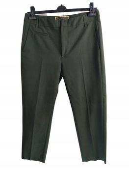 Spodnie damskie Garniturowe Zielone DONDUP ROZ.44