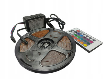 Taśma LED RGB 5W 5V 5m wielokolorowa