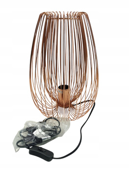 Lampa stojąca dekoracyjna GoodHome Dharug E27 miedź