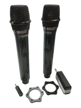 Mikrofon bezprzewodowy 50m Karaoke DJTalomen K60