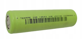 Akumulator Ogniwo TerraE INR18650 30E 3000mAh 6A