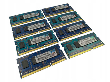 Pamięć RAM laptopa Hynix 16GB(8x2GB) DDR3 12800S (HMT325S6CFR8C-PB)