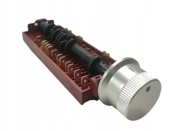 PRZEŁĄCZNIK FUNKCJI + POKRĘTŁO 6+0 5650041221 3JA-5R-CLM4-G8Q PIEKARNIKA