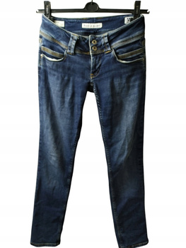 SPODNIE JEANS DAMSKIE PEPE JEANS ROZMIAR 28/32 GRANATOWE
