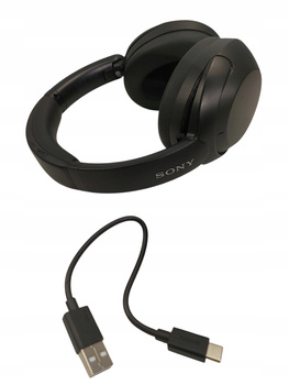 Słuchawki bezprzewodowe Sony WH-XB910N ANC Bluetooth 30h czarne