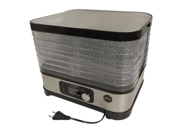 SUSZARKA DO ŻYWNOŚCI MOZANO 450W 5 sitek - Suszarka do grzybów