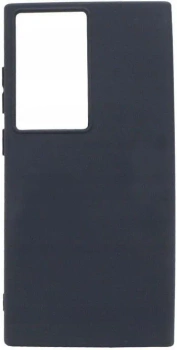 Etui Plecki do Samsung Galaxy S22 Ultra Silicone Case ciemnoniebieskie