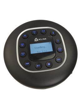 PRZENOŚNY ODTWARZACZ CD DISCMAN + SŁUCHAWKI BLUETOOTH FM SD Klim Journey