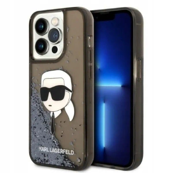 Etui Karl Lagerfeld Glitter Karl's Head na iPhone 14 Pro Max