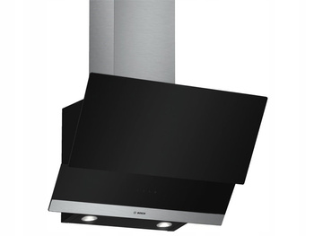 Okap BOSCH DWK065G60 Czarny 530m3/h 70dB klasa C