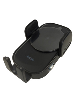 Uchwyt samochodowy na kratkę z ładowarką indukcyjną LED 15W Auckly CW15