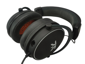 Słuchawki gamingowe Fnatic REACT HS0003-001 przewodowe czarne
