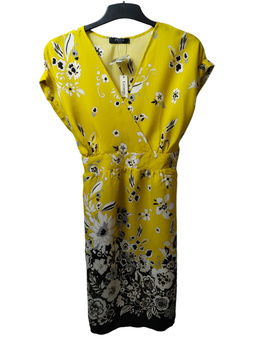 Sukienka damska GEORGE Rozmiar 44 Żółta w kwiaty