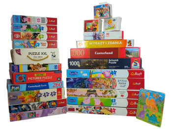 Puzzle Box 24 sztuk Mix Tytułów Motywów