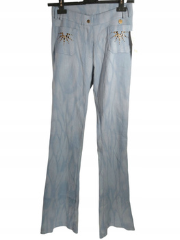 Spodnie damskie AXARA Rozmiar 36 NIEBIESKIE