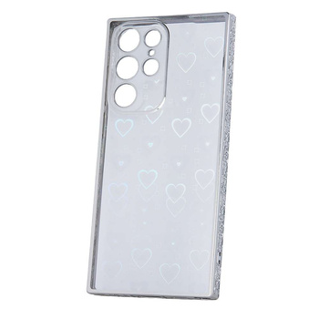 Etui Plecki do Samsung Galaxy s22 Ultra srebny Blink