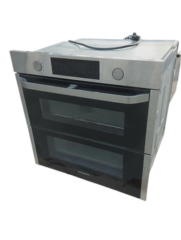 Piekarnik Samsung NV75N5641RS Dual Cook Flex 75 l srebrny termoobieg