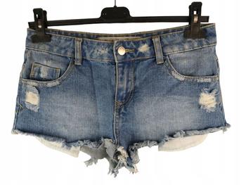 SZORTY DAMSKIE Denim CO. w kolorze niebieskim , ROZMIAR 36