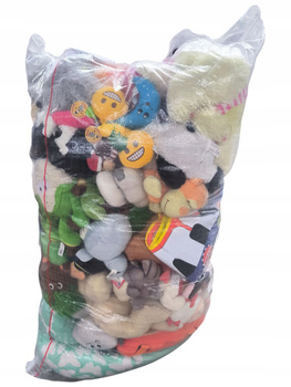 OGROMNY WOREK PLUSZAKÓW - 10 KG MIĘKKOŚCI I RADOŚCI!