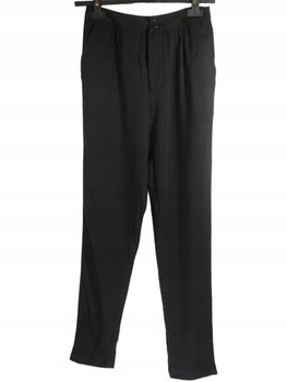 SPODNIE DAMSKIE CROPP ROZMIAR 34 CZARNE