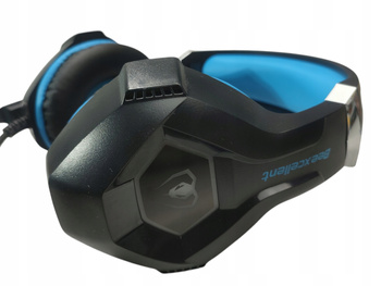 SŁUCHWKI PRZEWODOWE NAUSZNE BEEXCELLENT GM-6 MIKROFON LED