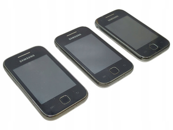 Pakiet telefonów 3 x Samsung Galaxy Y GT-S5360